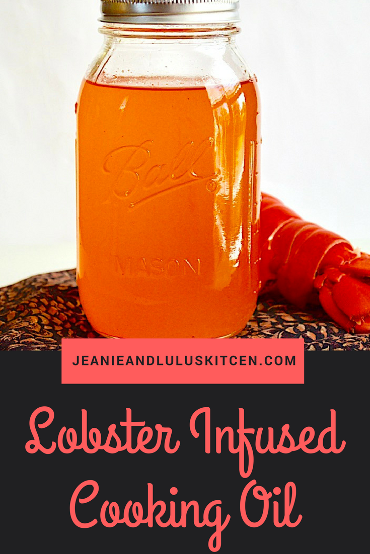 Lobster Infused Cooking Oil