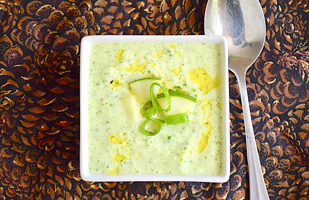 Chilled Cucumber Yogurt Soup