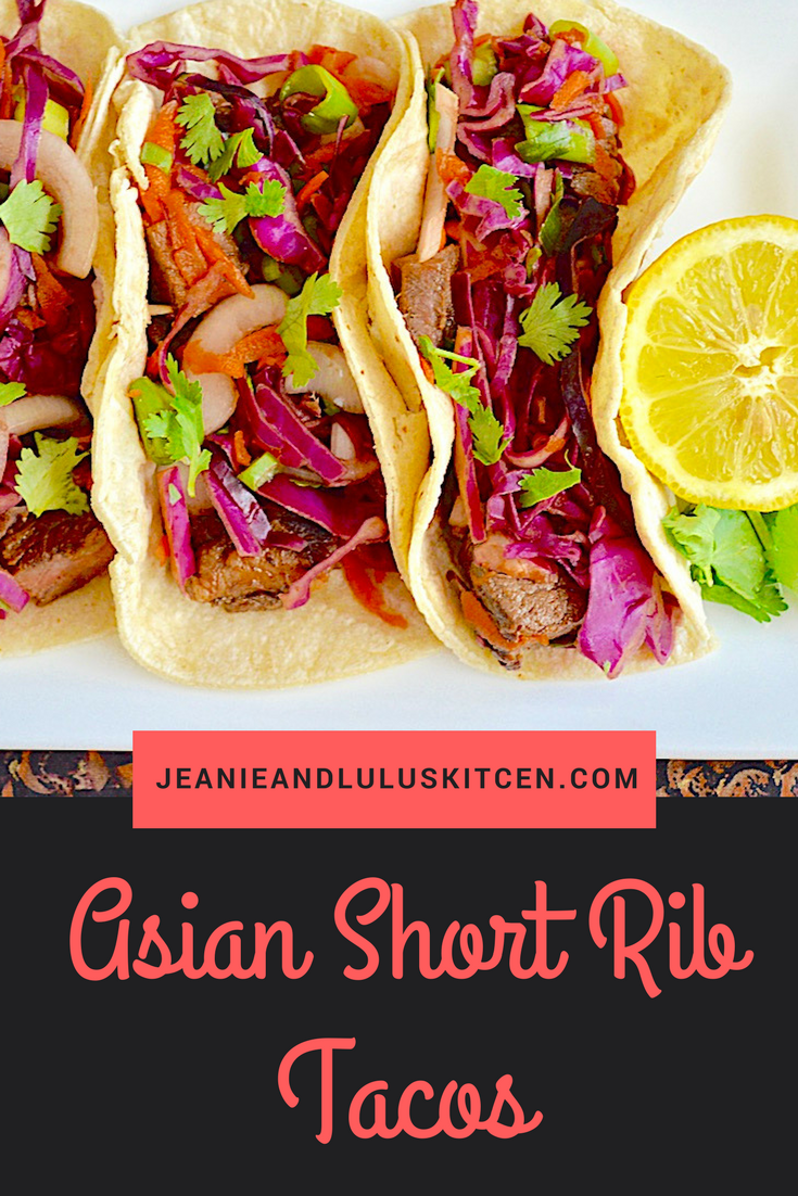 Asian Short Rib Tacos