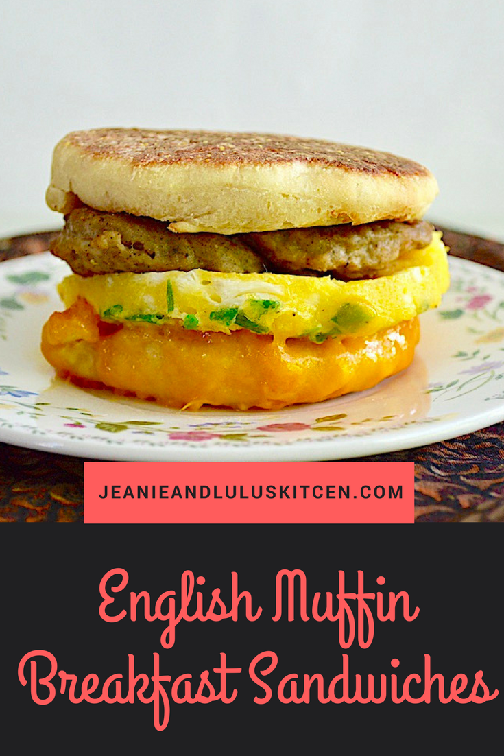 English Muffin Breakfast Sandwiches