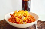 Pumpkin Chili Spaghetti