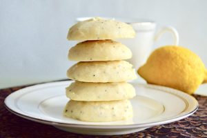 Lemon Ricotta Poppy Seed Cookies