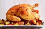 Curried Roasted Chicken and Vegetables