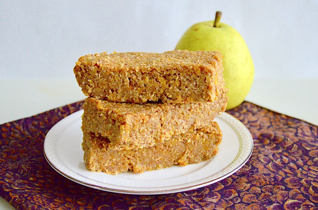 Pear Apricot Snack Bars