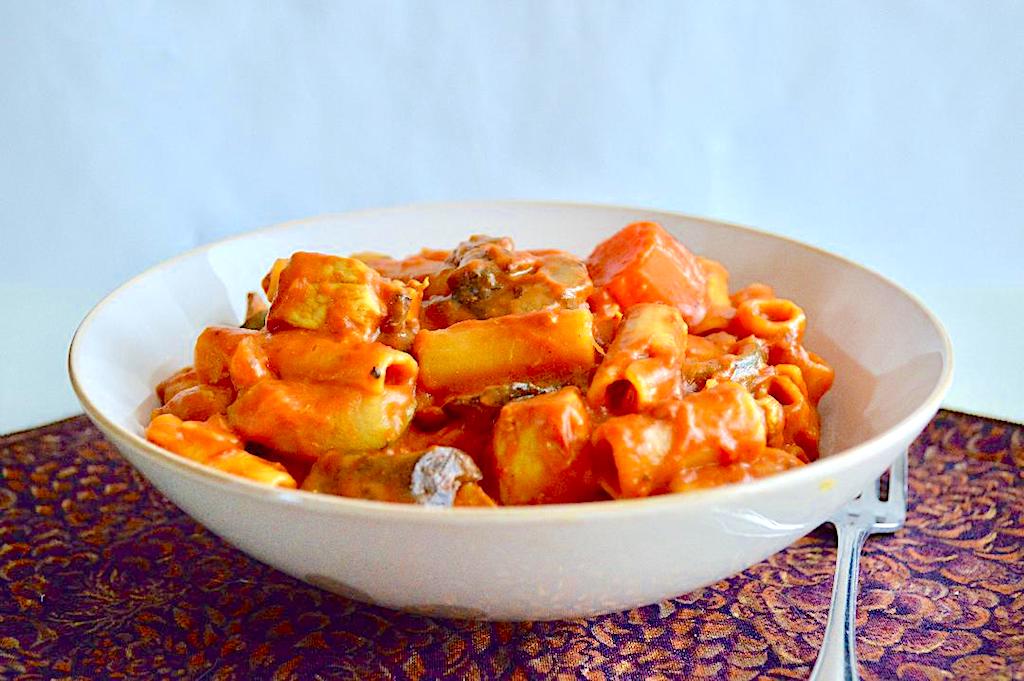 Curried Chicken Veggie Pasta