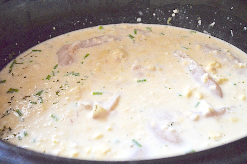 slow cooker chicken and dumplings