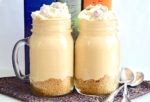 No Bake Butterbeer Cheesecake Jars