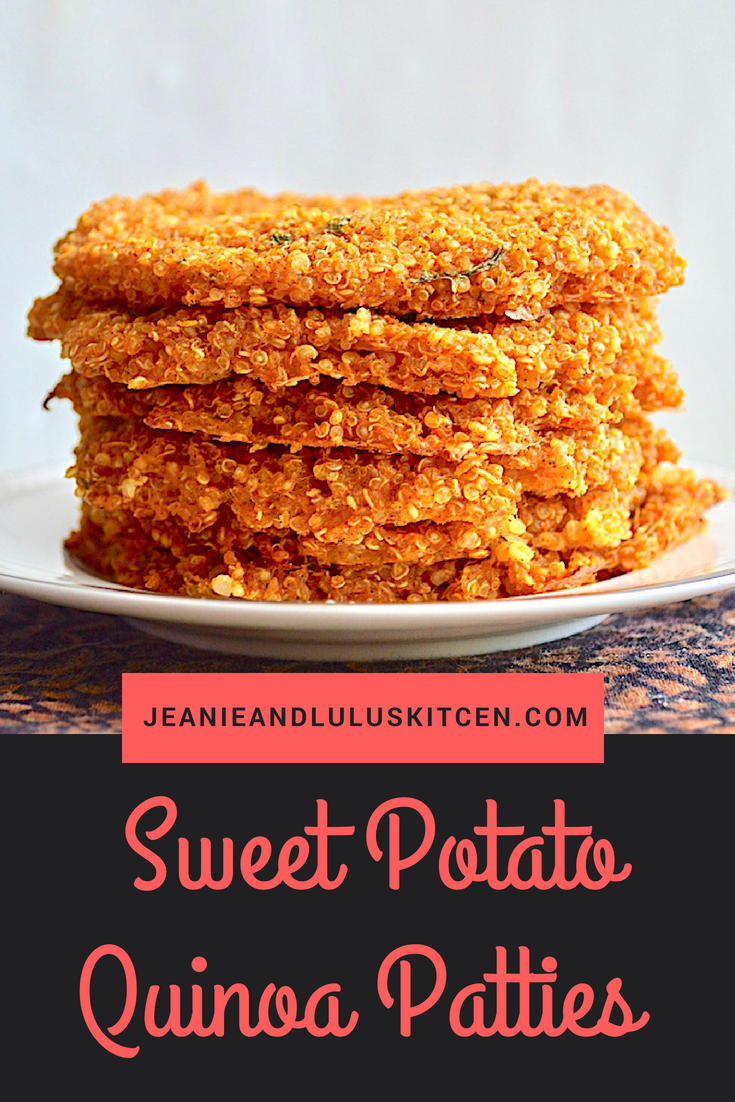 Sweet Potato Quinoa Patties