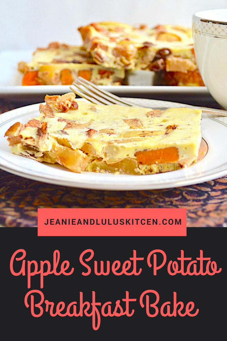 Apple Sweet Potato Breakfast Bake