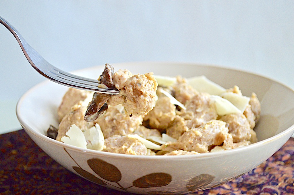 Parmesan Cream Chicken and Gnocchi