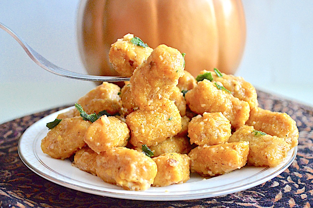 Homemade Pumpkin Sweet Potato Gnocchi