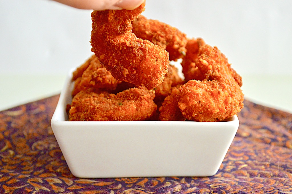 Parmesan Herb Fried Shrimp