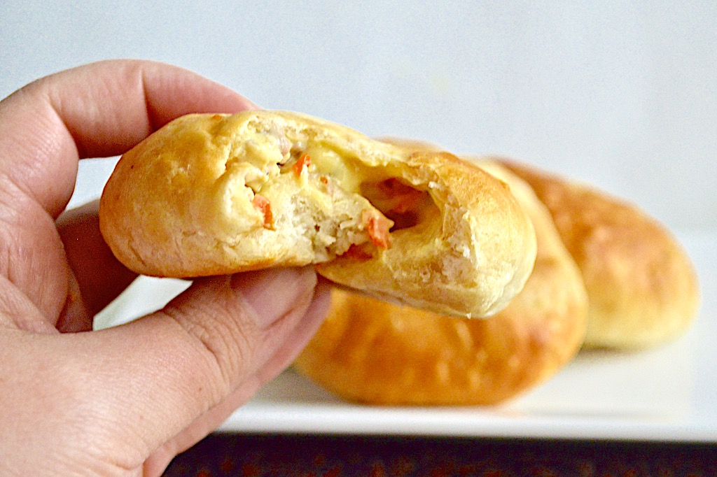 Chicken Pot Pie Bombs