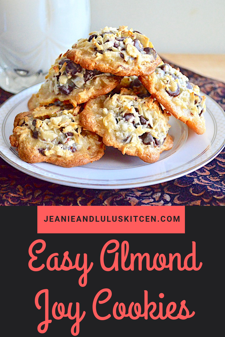 Easy Almond Joy Cookies