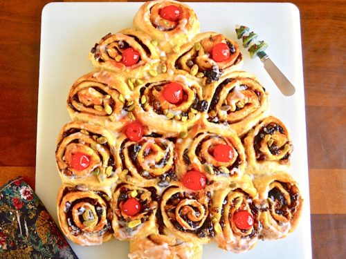 Chelsea Bun Christmas Tree