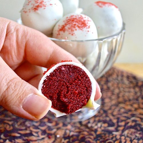 Red Velvet Cake Balls