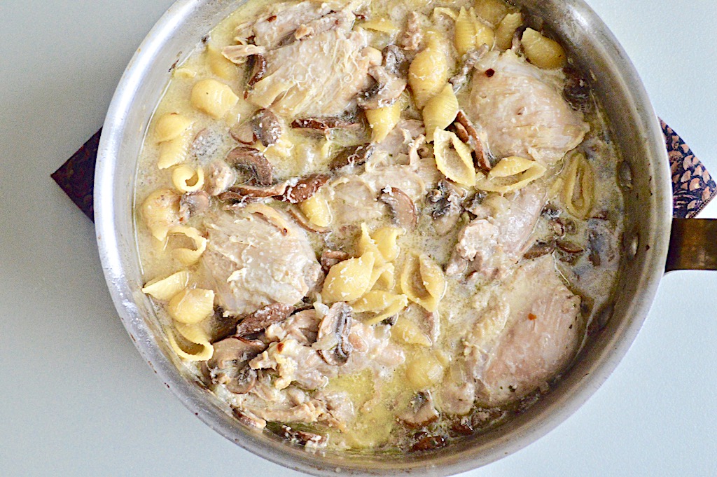 Asiago Cream Chicken Pasta