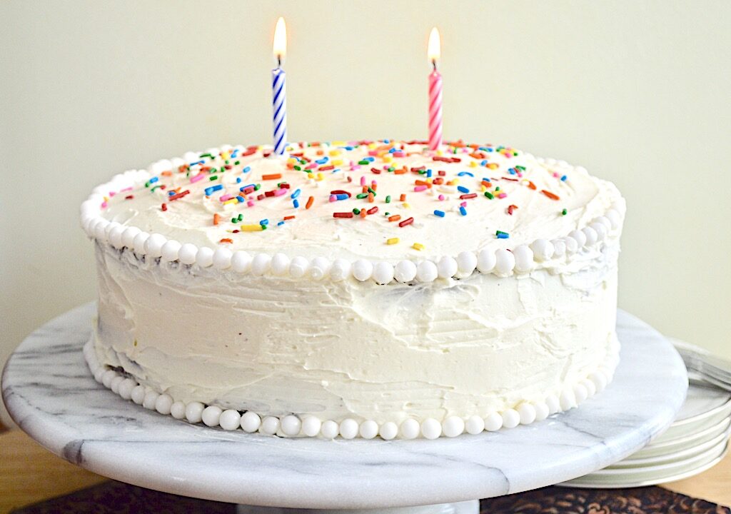 Classic Birthday Cake – Jeanie and Lulu's Kitchen