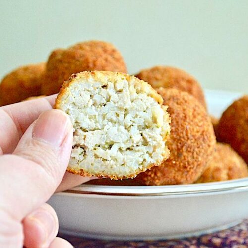 Pesto Chicken Arancini – Jeanie and Lulu's Kitchen