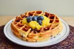 Lemon Blueberry Waffles